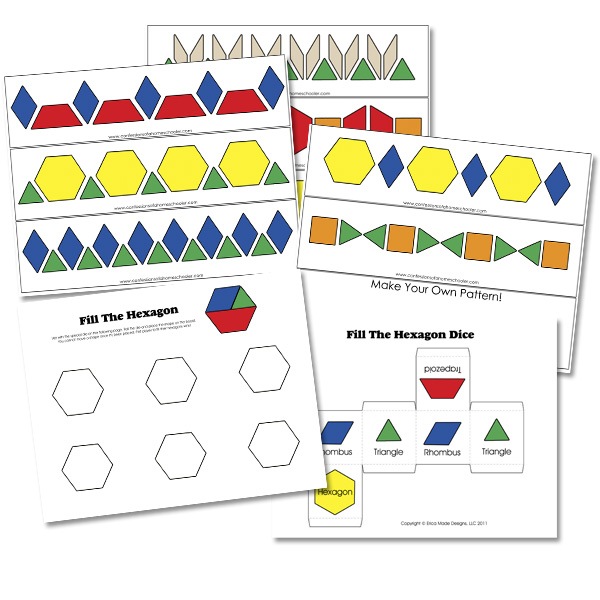 Free Printable Block Building Cards