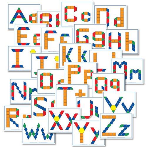 FREE Alphabet Pattern Block Printables Confessions Of A Homeschooler