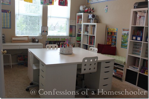 Our Ikea School Desks Confessions Of A Homeschooler