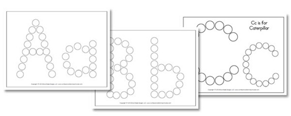 A Z Do A Dot Worksheets Confessions Of A Homeschooler