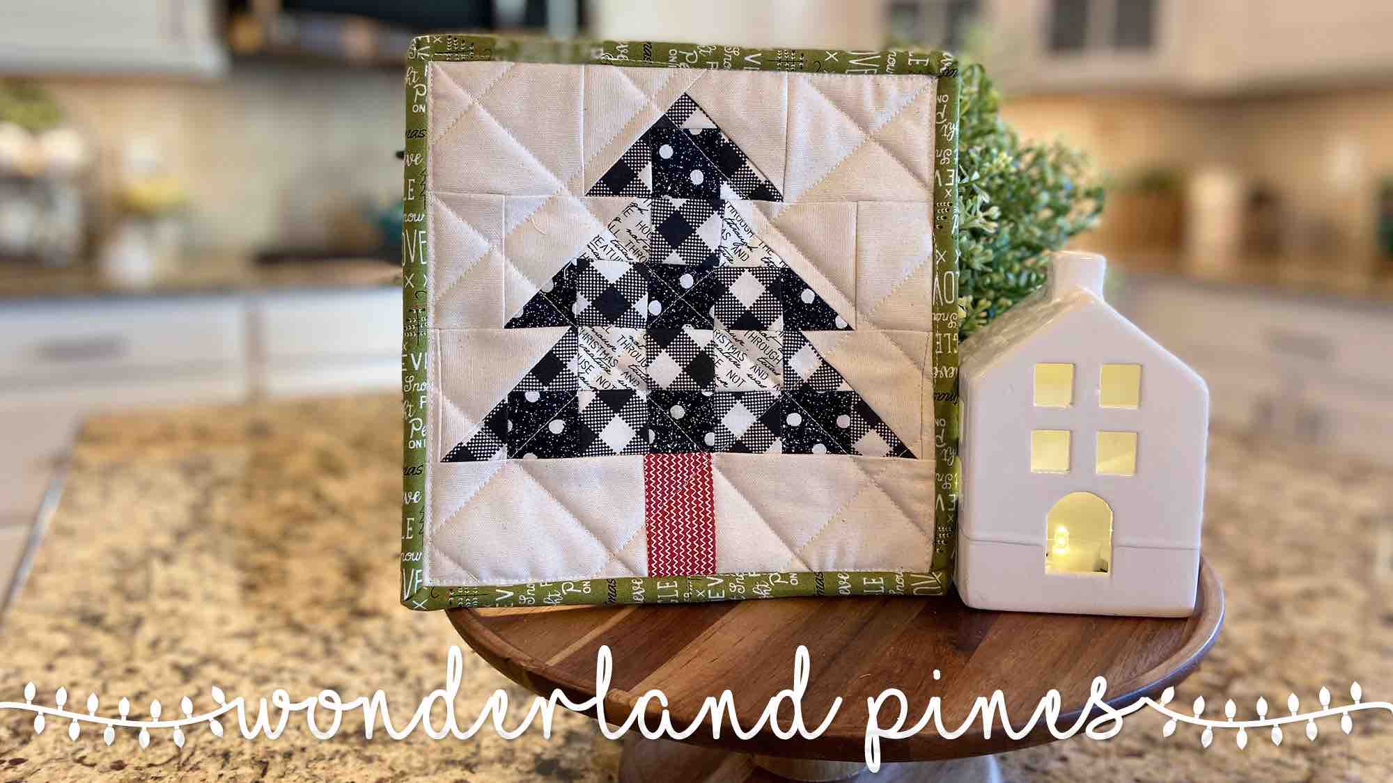 Cute Quilted Potholder 