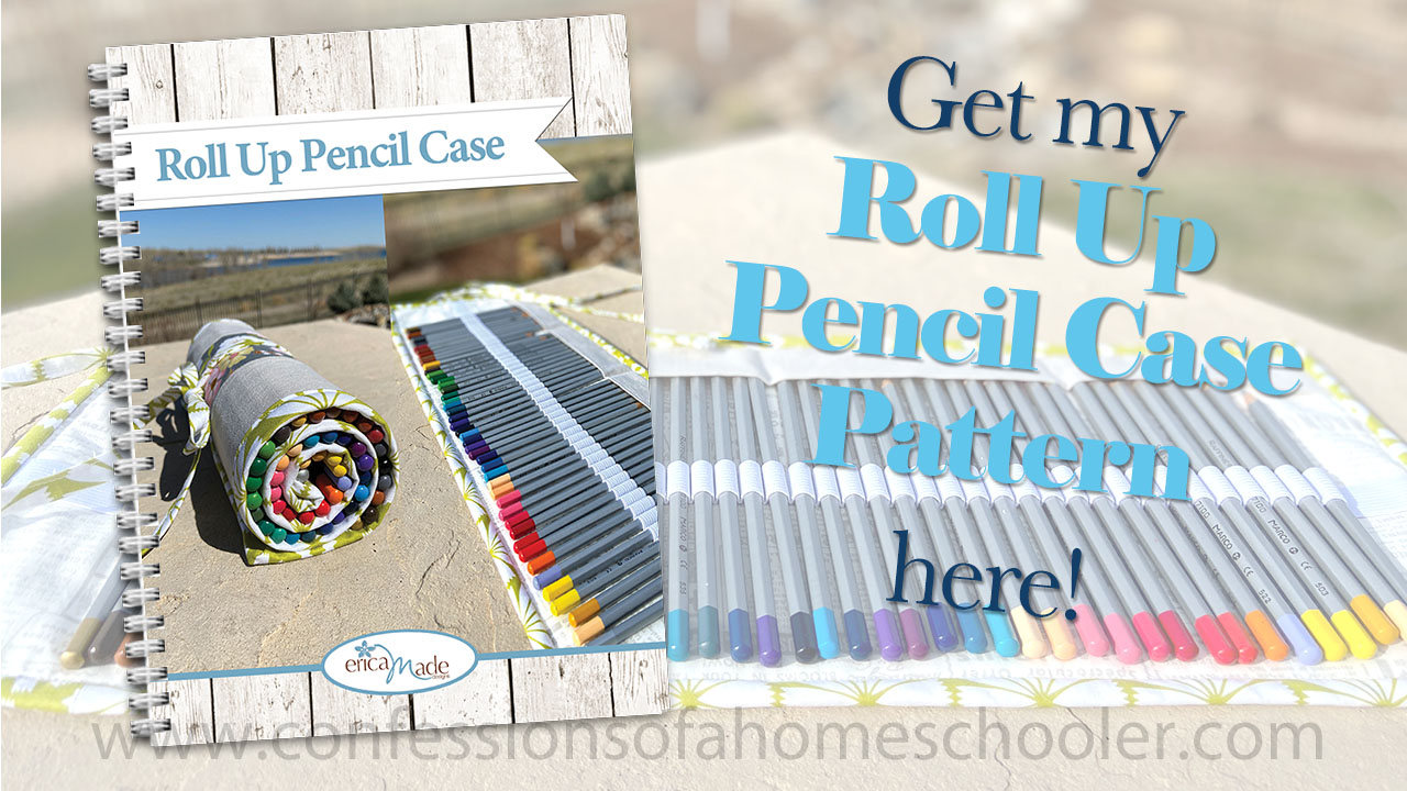 DIY Roll up Pencil Case Tutorial ~ DIY Tutorial Ideas!
