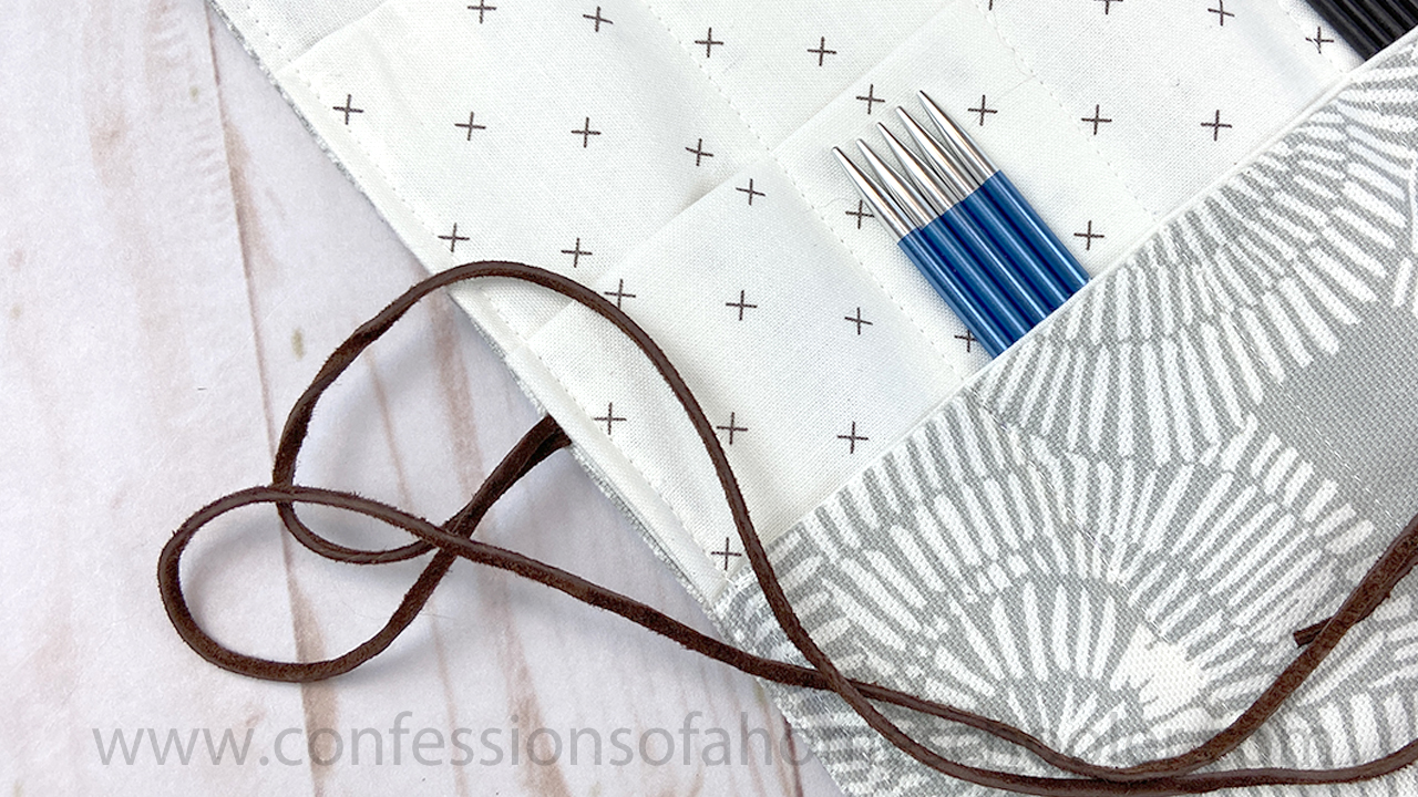 Easy Knitting Needle Case Pattern · VickyMyersCreations