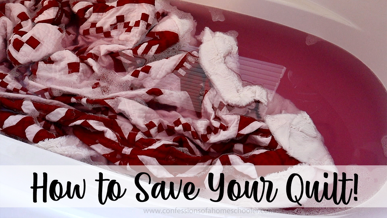 Help! How do you stop a bleeding quilt?