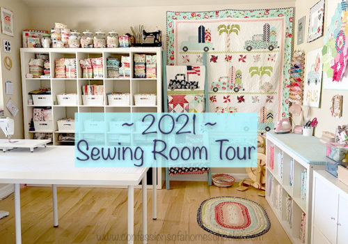 2021 Sewing Room Tour!