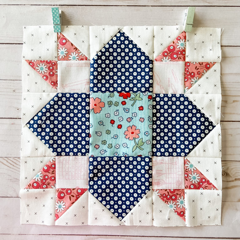 2021 Sew With Me - Weathervane - Block #5 - Confessions of a Homeschooler