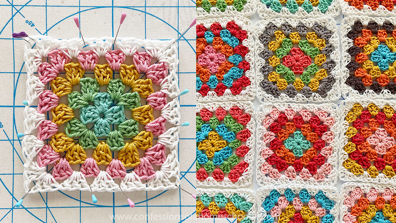 New blocking board makes this soooo much easier! Before and after. :  r/crochet