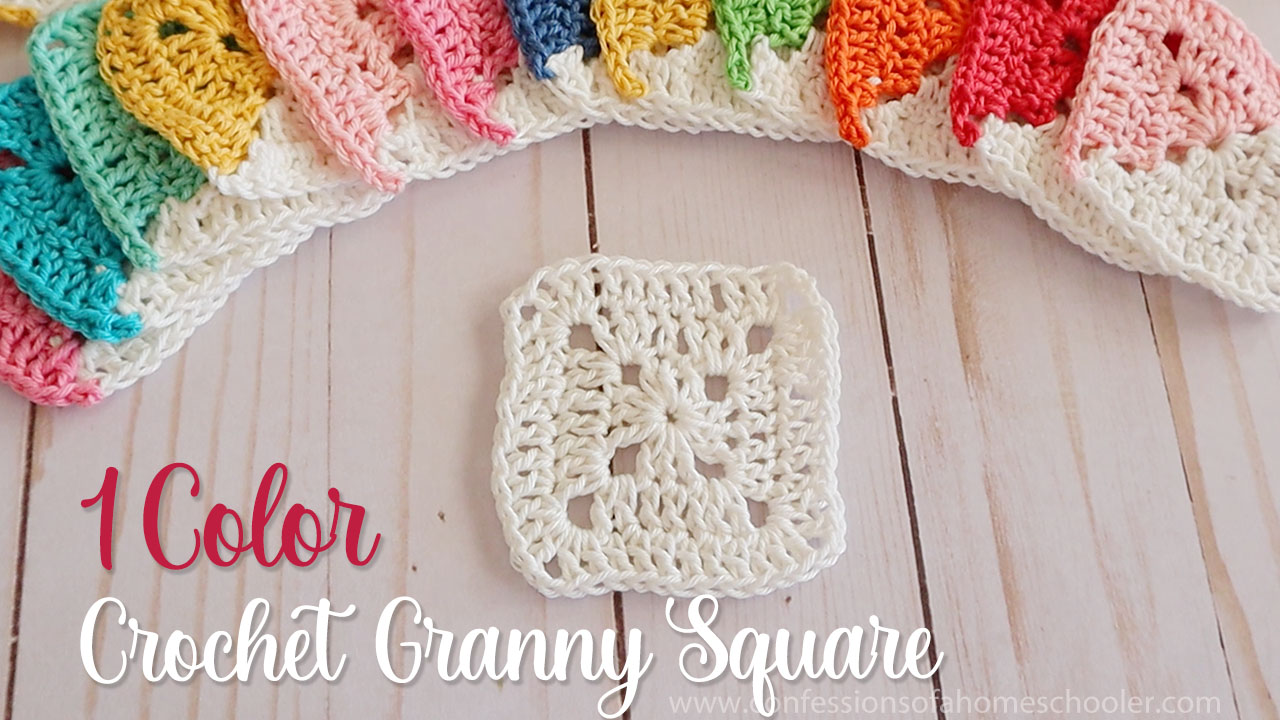How to Crochet an Easy Granny Square