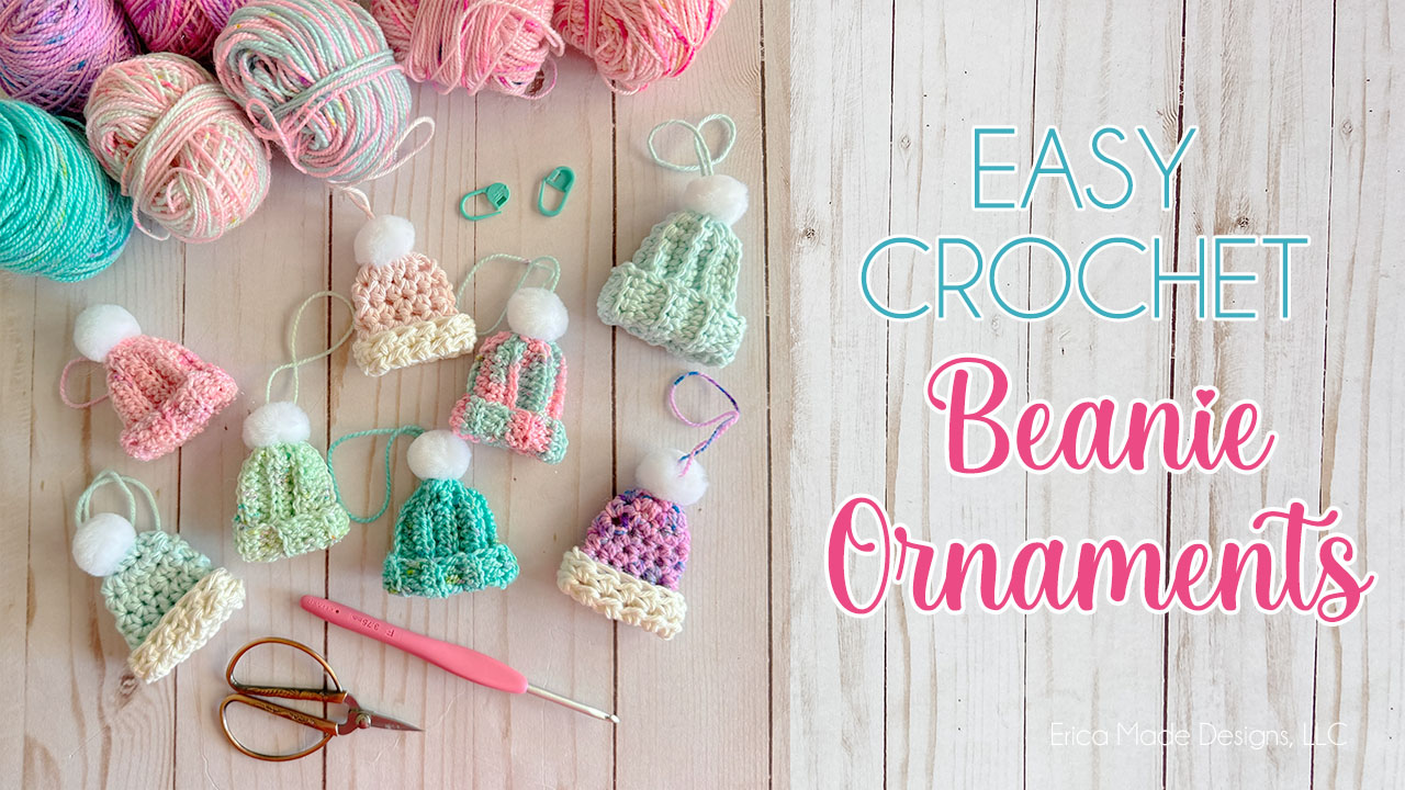 Crochet Mini Hat Ornaments