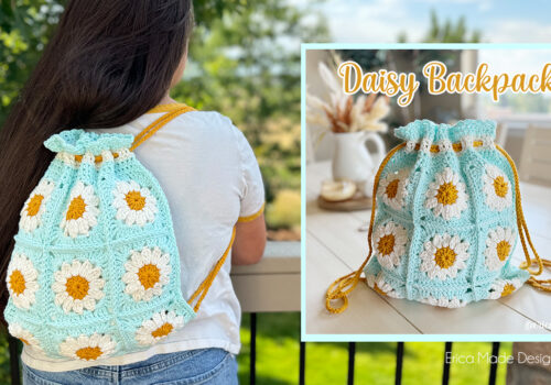 EASY CROCHET: Daisy Backpack (Beginner-Friendly!)