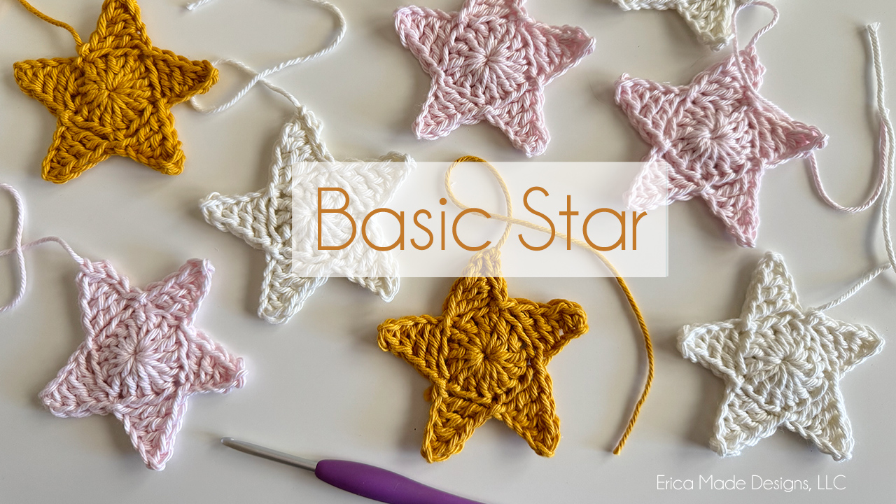 Crochet Star Ornaments