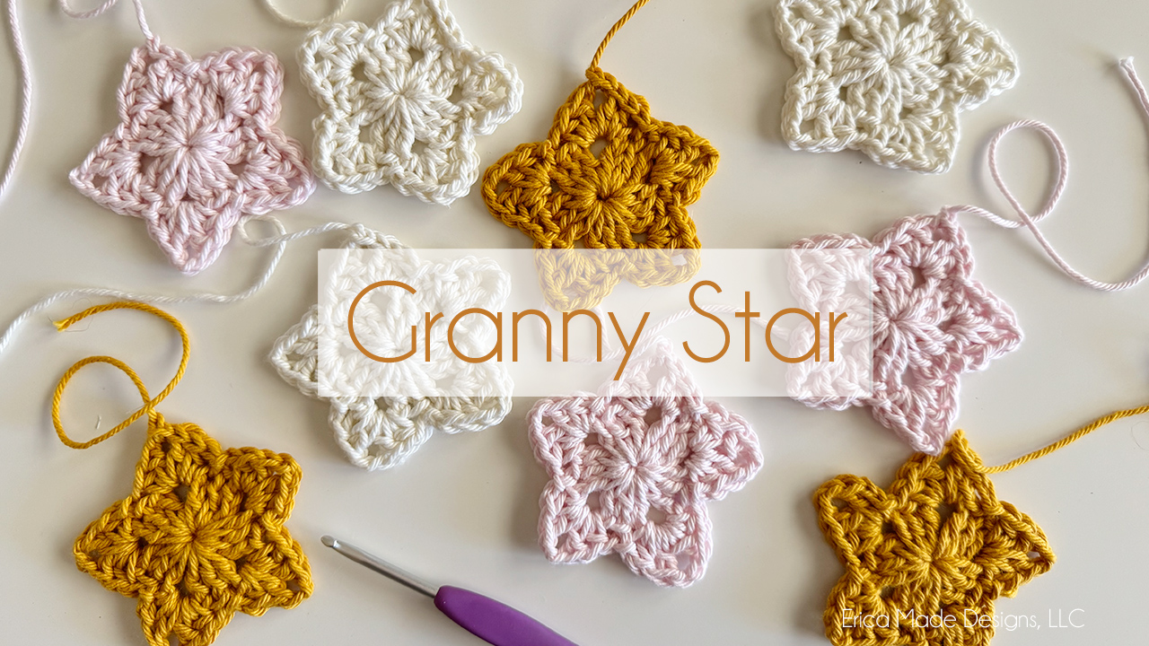 Crochet Star Ornaments