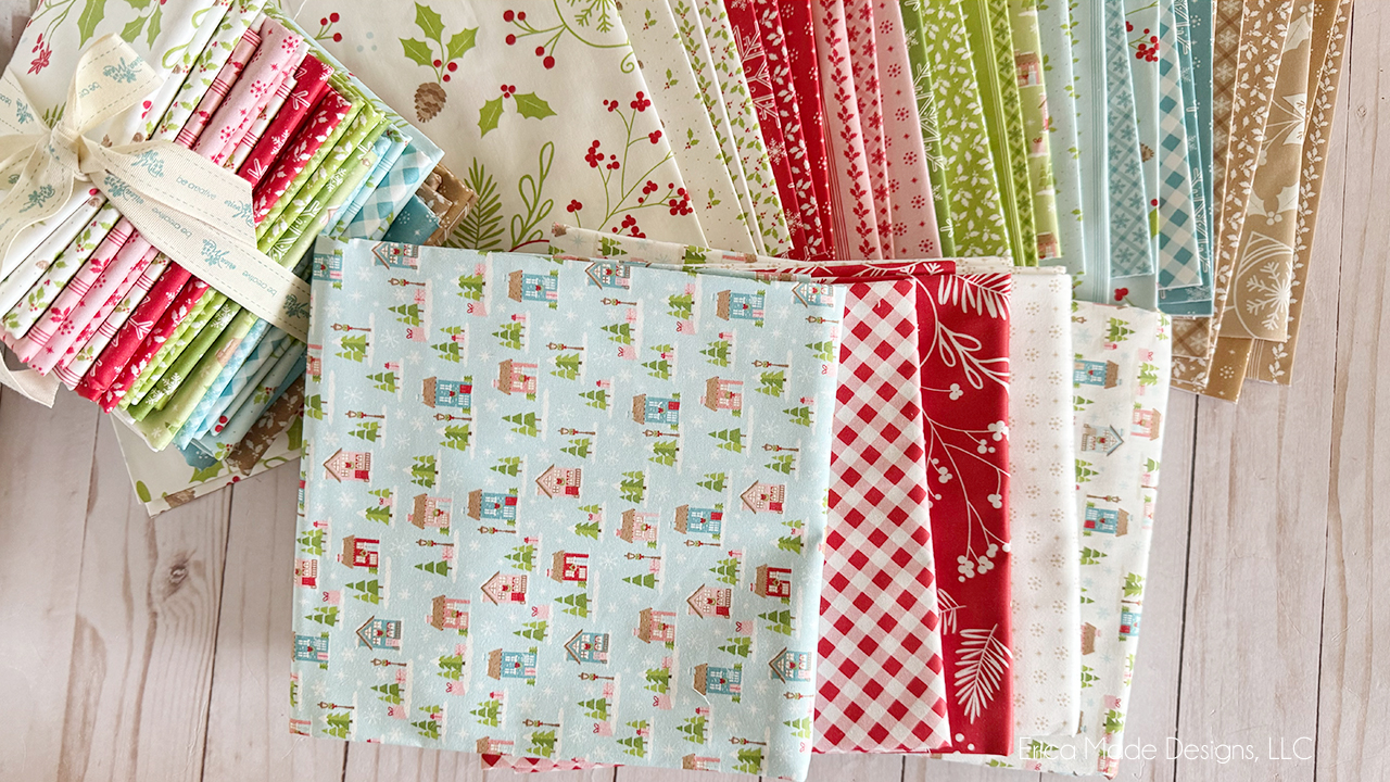 Christmas Spools Quilt Front