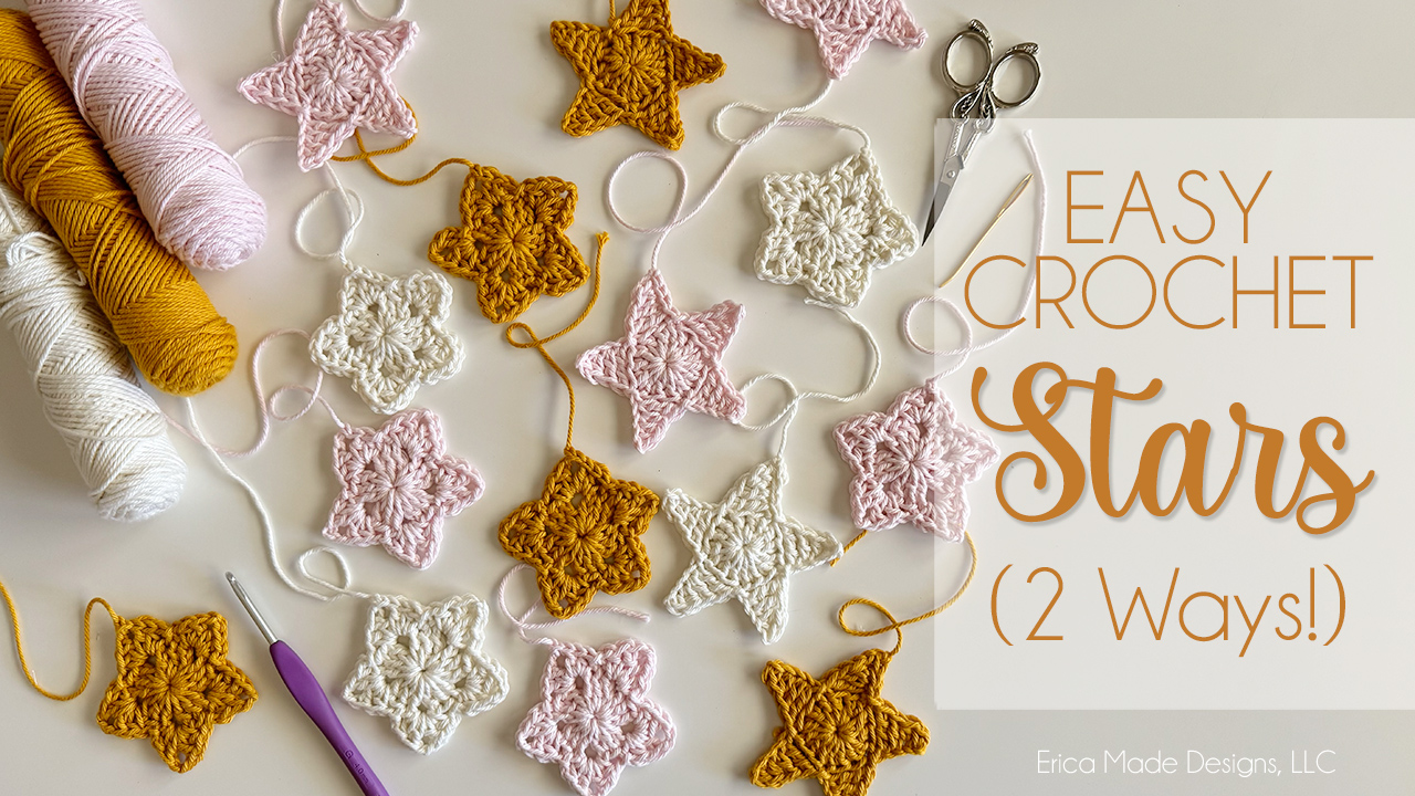 Crochet Star Ornaments